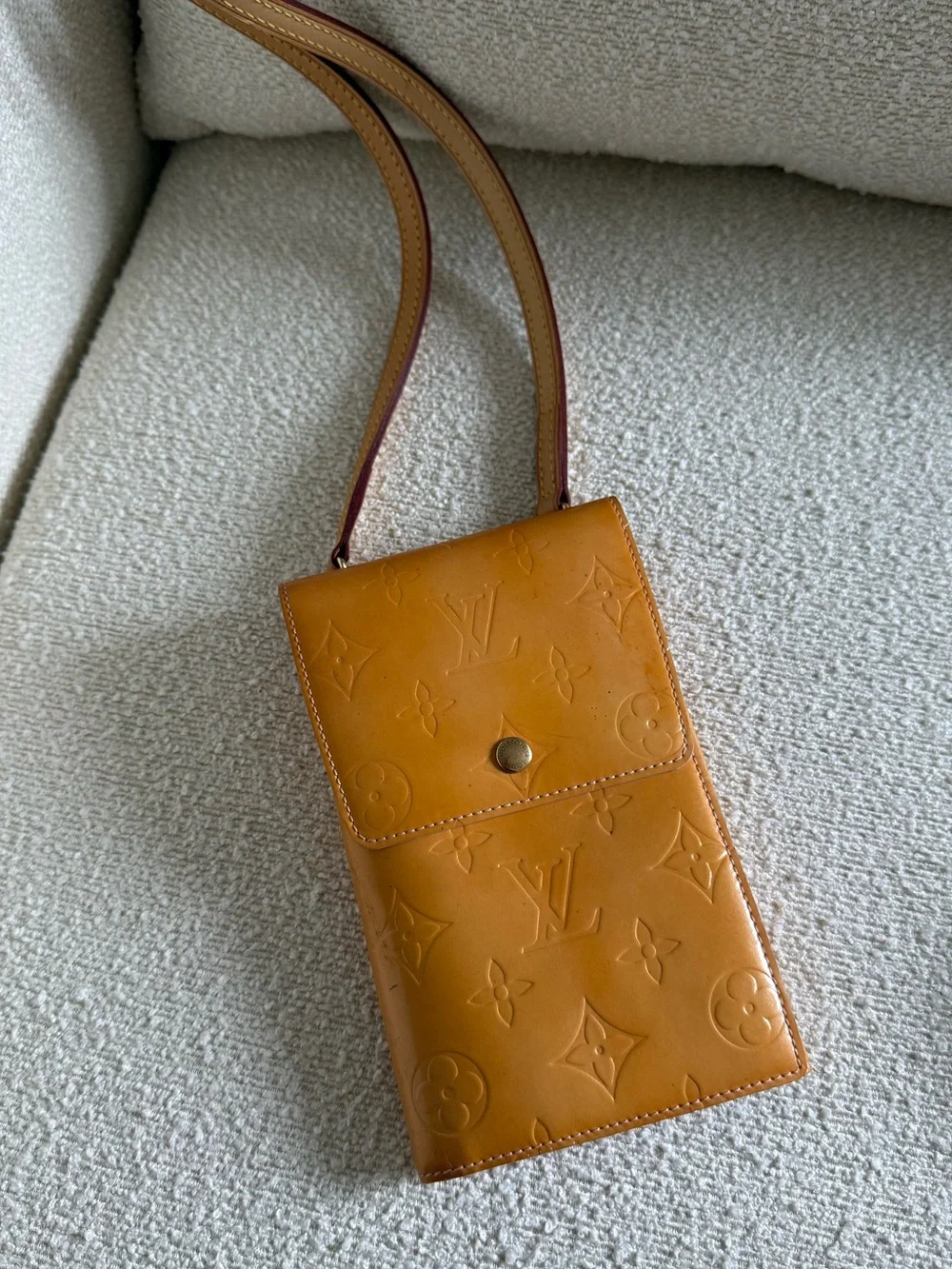 Louis Vuitton Long Walker Wallet with Crossbody Strap